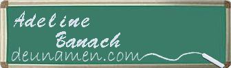 Adeline Banach Visitenkarte
